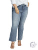 Curvy Suki Mid Rise Bootcut Jeans