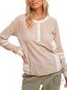 Up River Thermal Henley Top