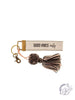 Canvas Tassel Keychains