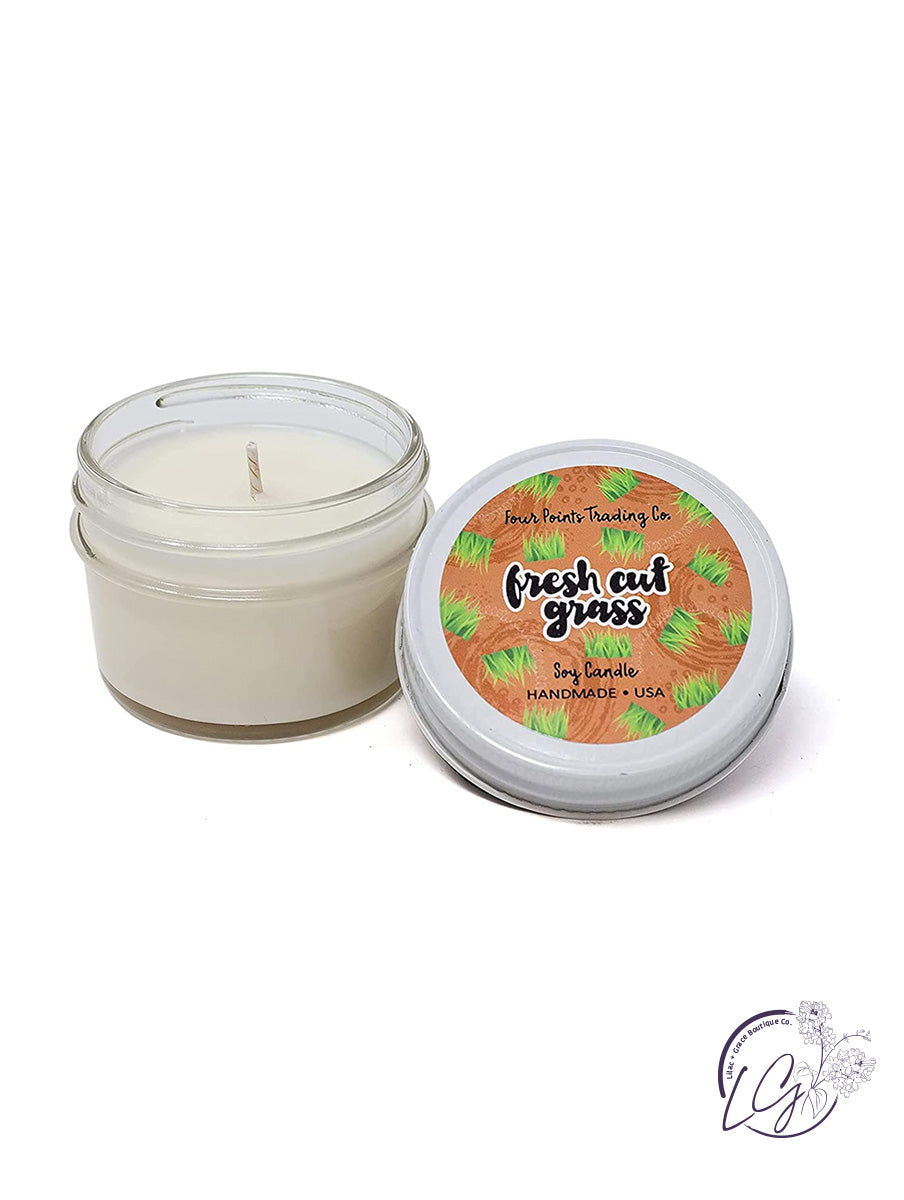 OutDoors Scent Soy Candles in a 4 oz  Tin