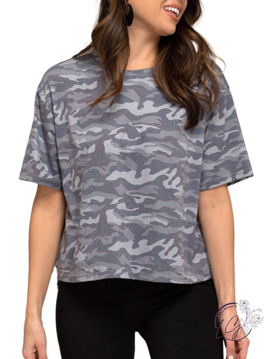 Old School Camo Short Sleeve