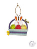 Easter Bunny Wood Ornament