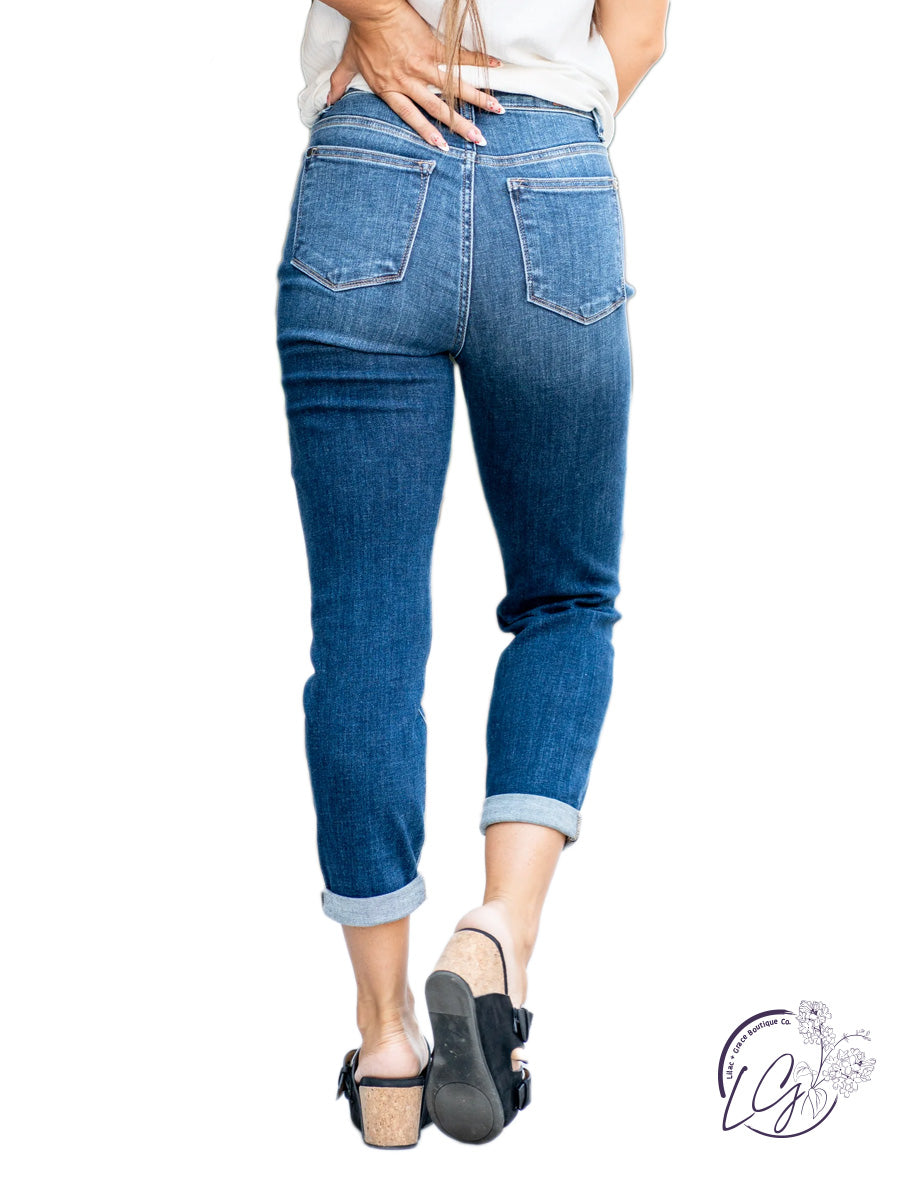 Laurie High-Rise Cropped Slim by Judy Blue