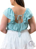 Curvy Tiered Ruffle Top