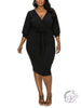 Curvy Serenity Sash Dress