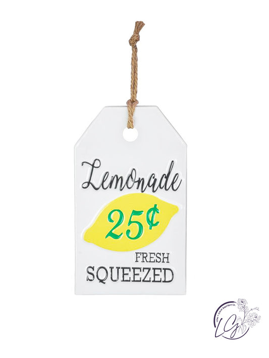 LEMONADE TAG HANGER