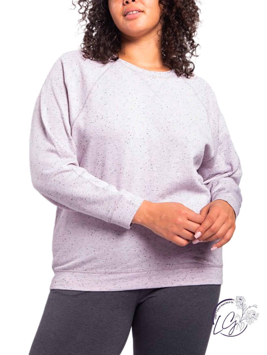 Curvy Sprinkled Love Long Sleeve