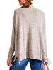 BRUSHED KNIT LOOSE FIT TOP Plus Size