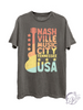 Curvy Music City USA Graphic Tee