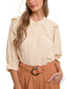 Sound Off Pleated Blouse