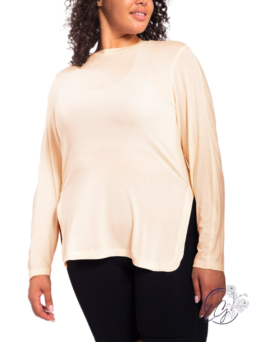 Curvy Come This Way Long Sleeve