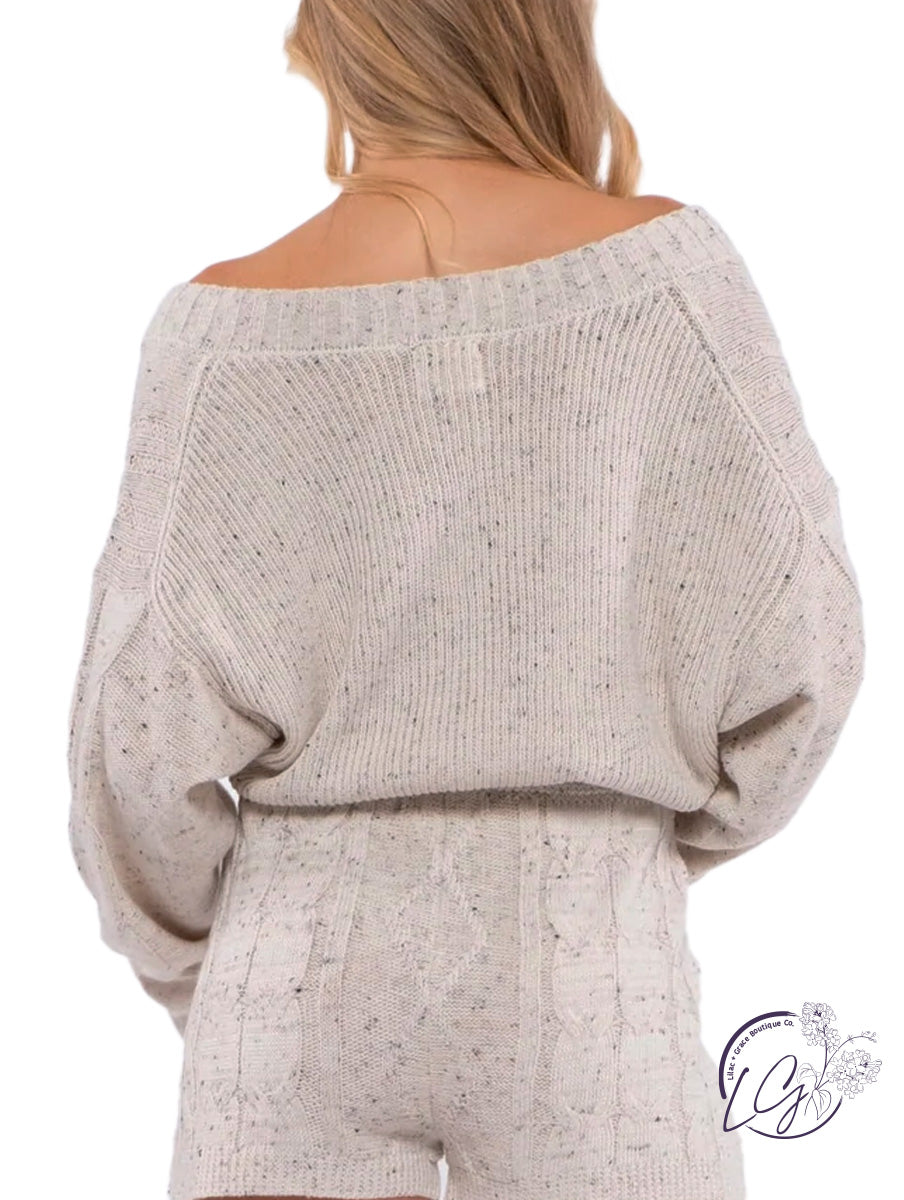 Cozy Cable Knit Long Sleeve