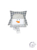 Snow Cloud Snowman Pillow