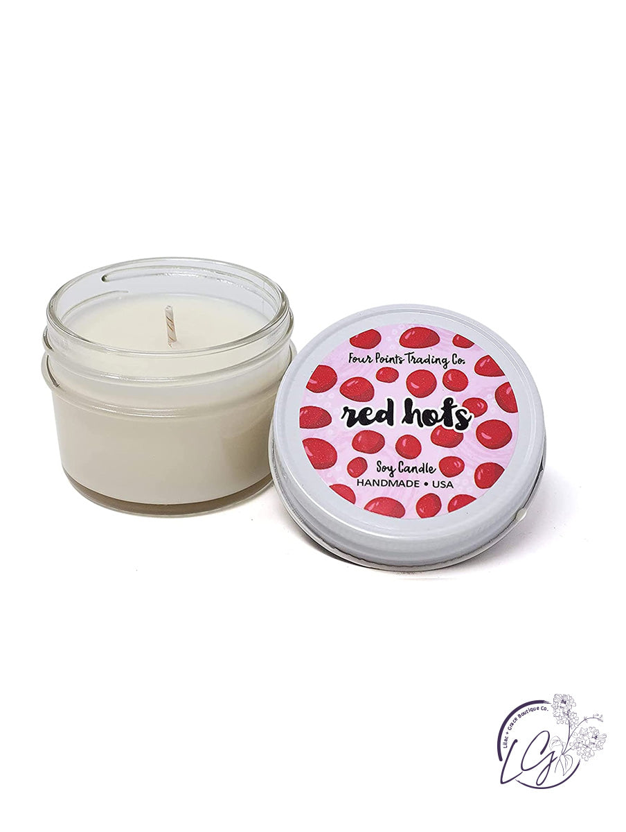 Candy Scented Soy Candles in a 4 oz  Tin