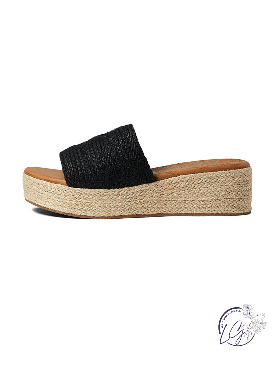 Leigh Rope Platform Sandal by Blowfish Malibu