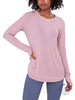 Side Swoop Long Sleeve Top