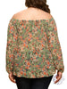 Curvy Out On The Town Chiffon Top