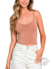 Sweetheart Cropped Cami