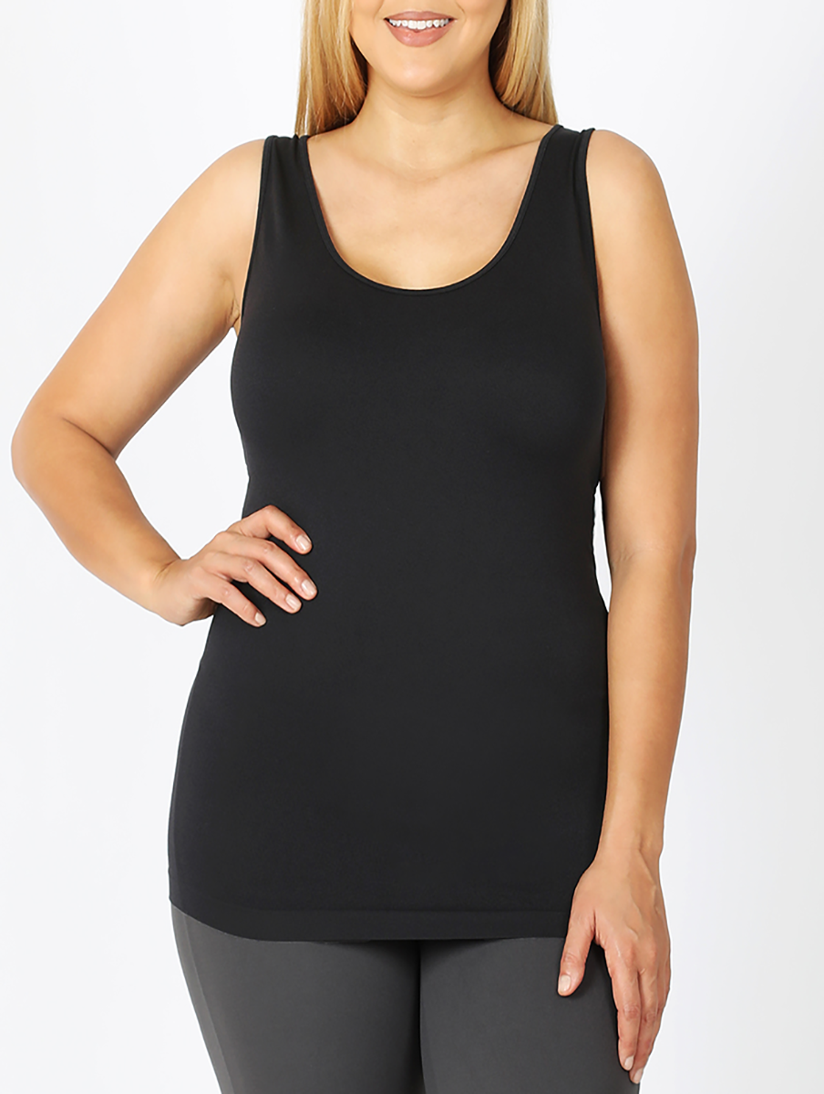 Curvy Back to Basics Seamless Tanks