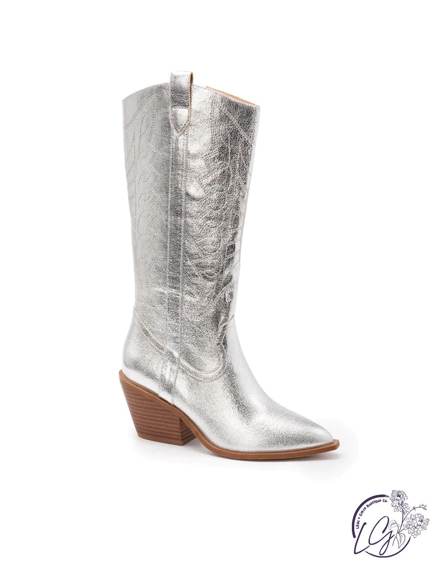 Howdy in Metallic Silver by Corky’s