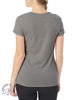 Curvy Signature Basic Tee in Smoke Grey