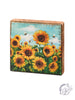 Block Sign - Sunflowers