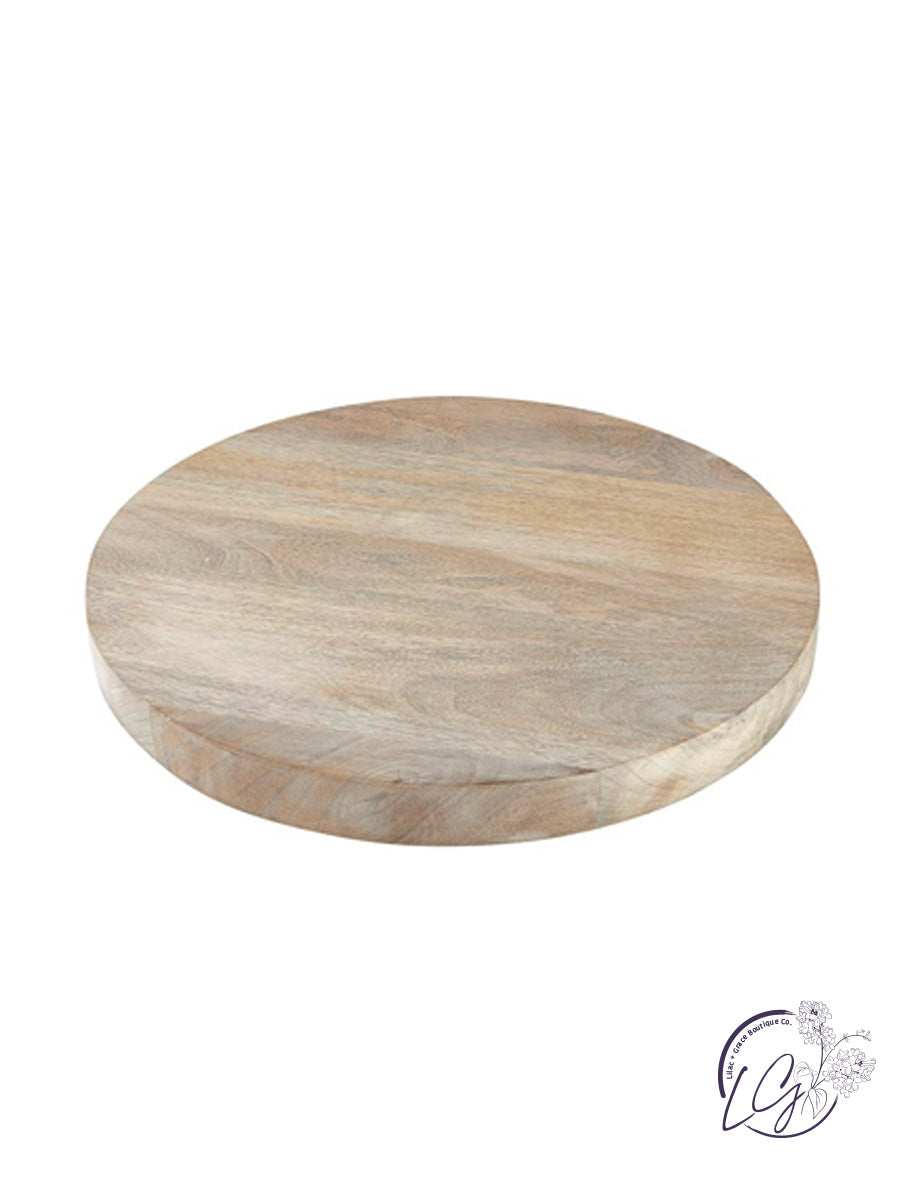 Mango Wood Lazy Susan