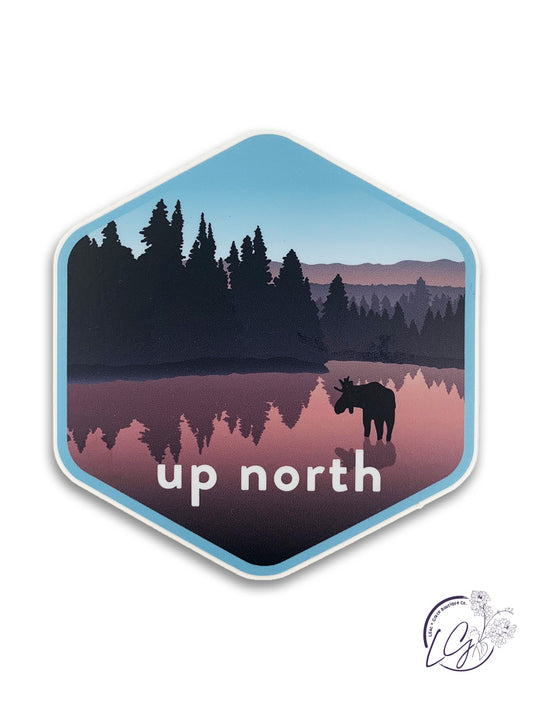 Up North Sticker