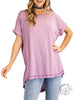 Creative Days Ahead Soft Light Weight Hi Low Knit Tunic Top