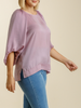 Curvy Dream Easy Balloon Sleeve Top