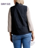 Curvy Don't Wait On Me Zip-Up Vest