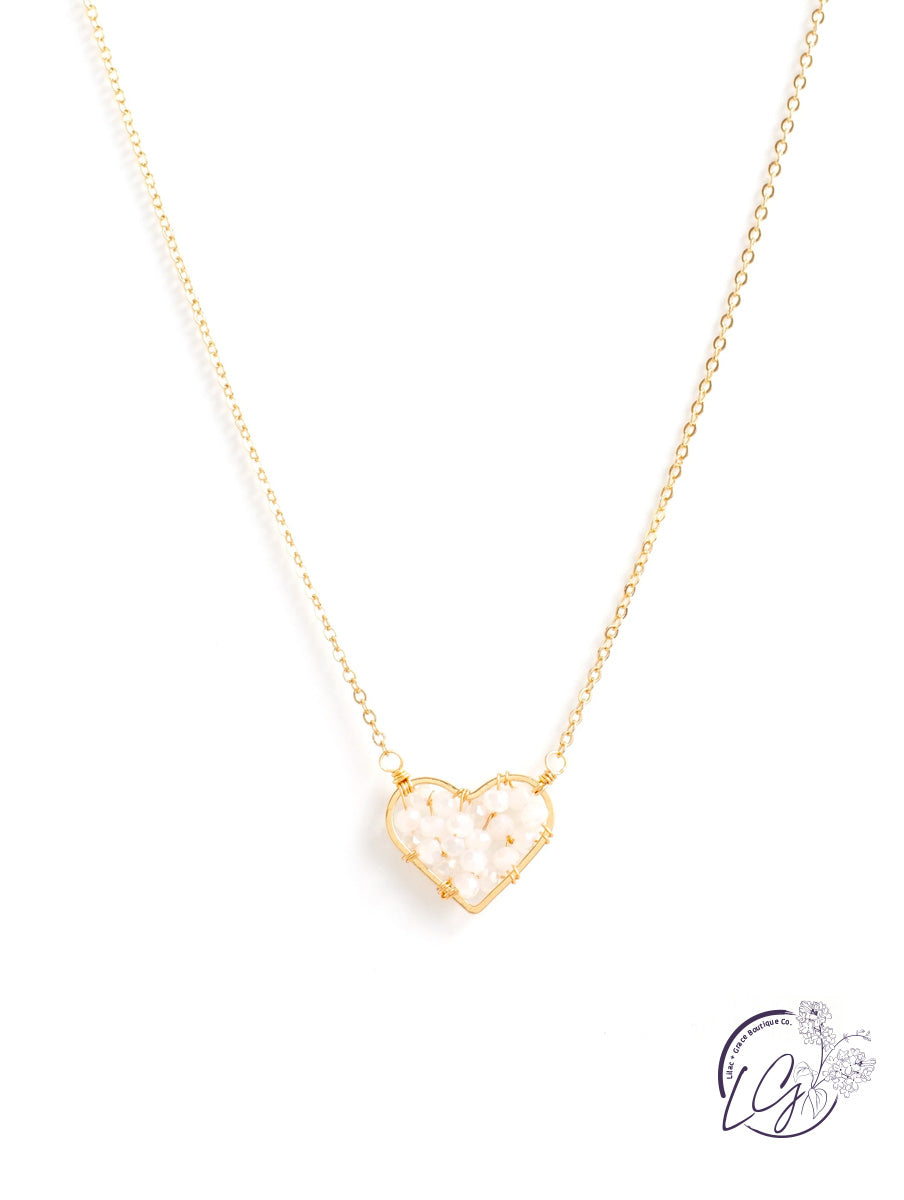 Woven Heart Necklace