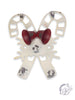 Vintage Candy Cane Bell Hanger