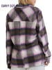 Curvy Believe in Me Plaid Shacket